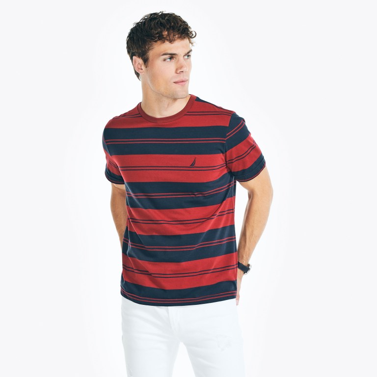 Nautica Men's Short Sleeve Solid Oxford Shirt, Sunshine, Medium :  : Clothing, Shoes & Accessories
